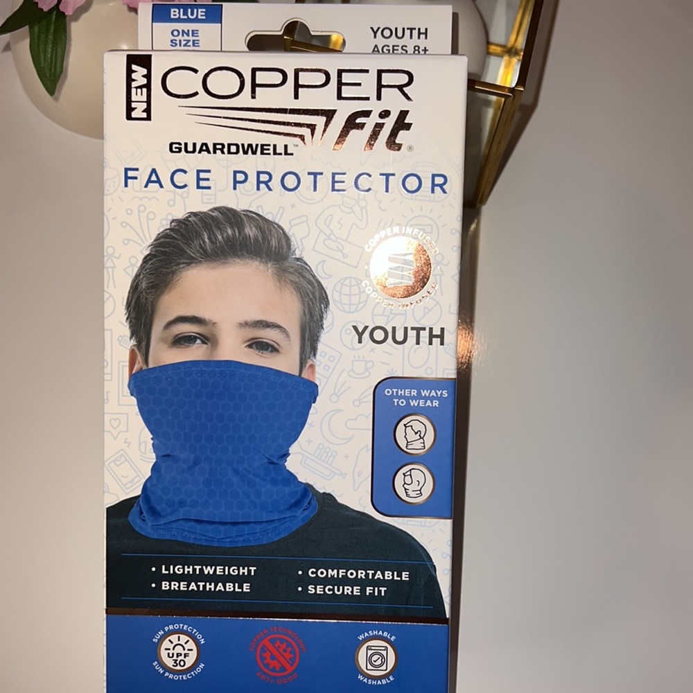 Copper Fit Face Mask Protector 💙💕